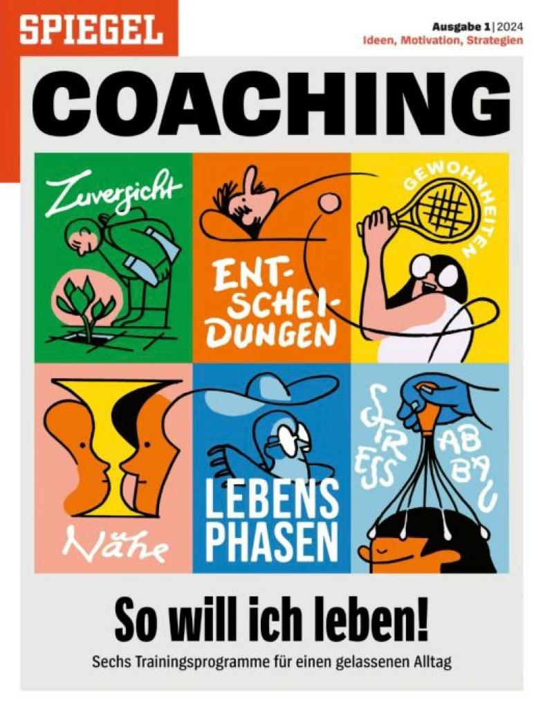 Ein Coching-Programm zu Zuversicht und Optimismus von Tatjana. Hier geht’s zur Ausgabe 2024. 
